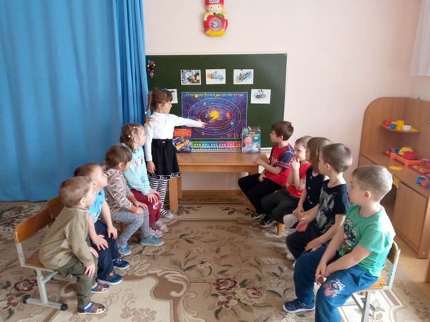 В детском саду &quot;Василёк&quot; отметили День космонавтики.
